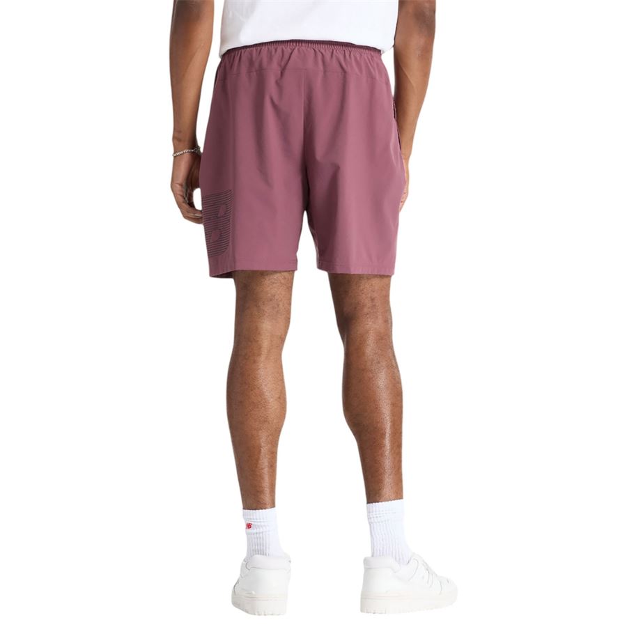 Sport Essentials Lined graphic short 7 shhorts da uomo New Balance | MS41238FDP